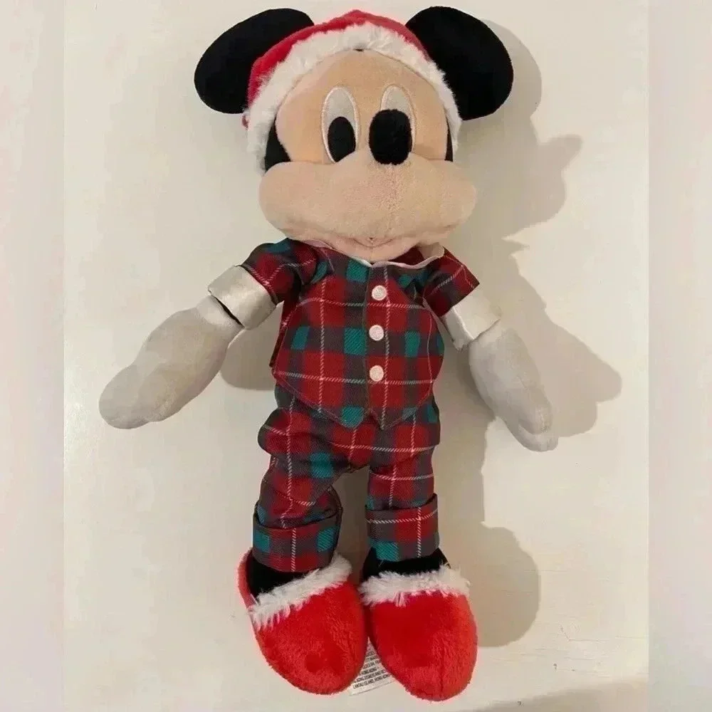 Disney Store Christmas Holiday Mickey Mouse Collectable Plush‎ Decoration